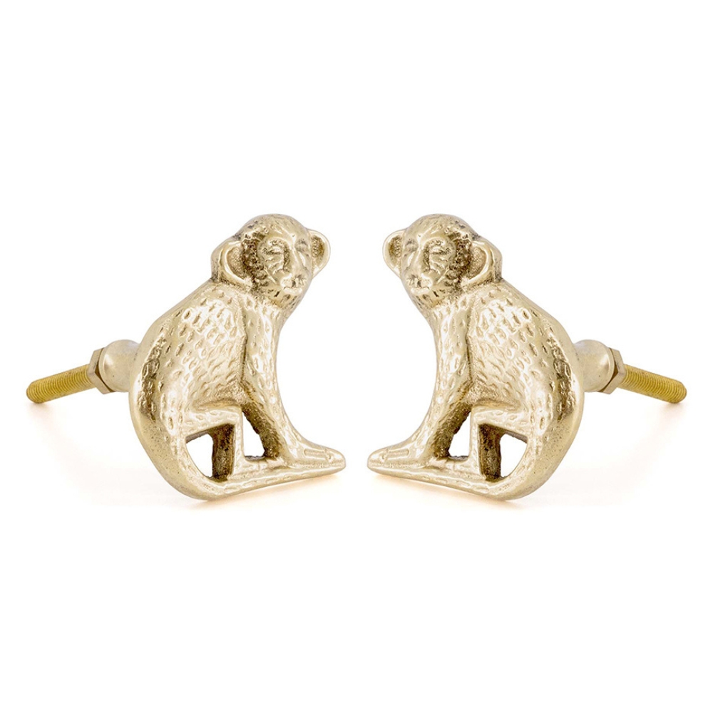 Doing Goods knop peppin monkey aap links en rechts