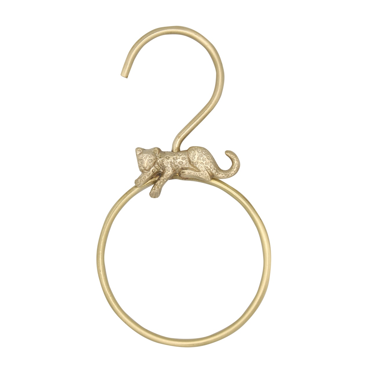 Doing Goods ronde hanger Jenna leopard