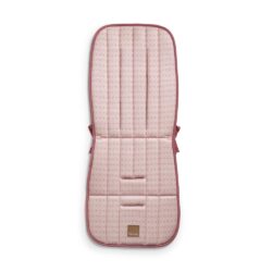 Elodie inlegkussen buggy omkeerbaar embroidery anglaise pink zomerkant