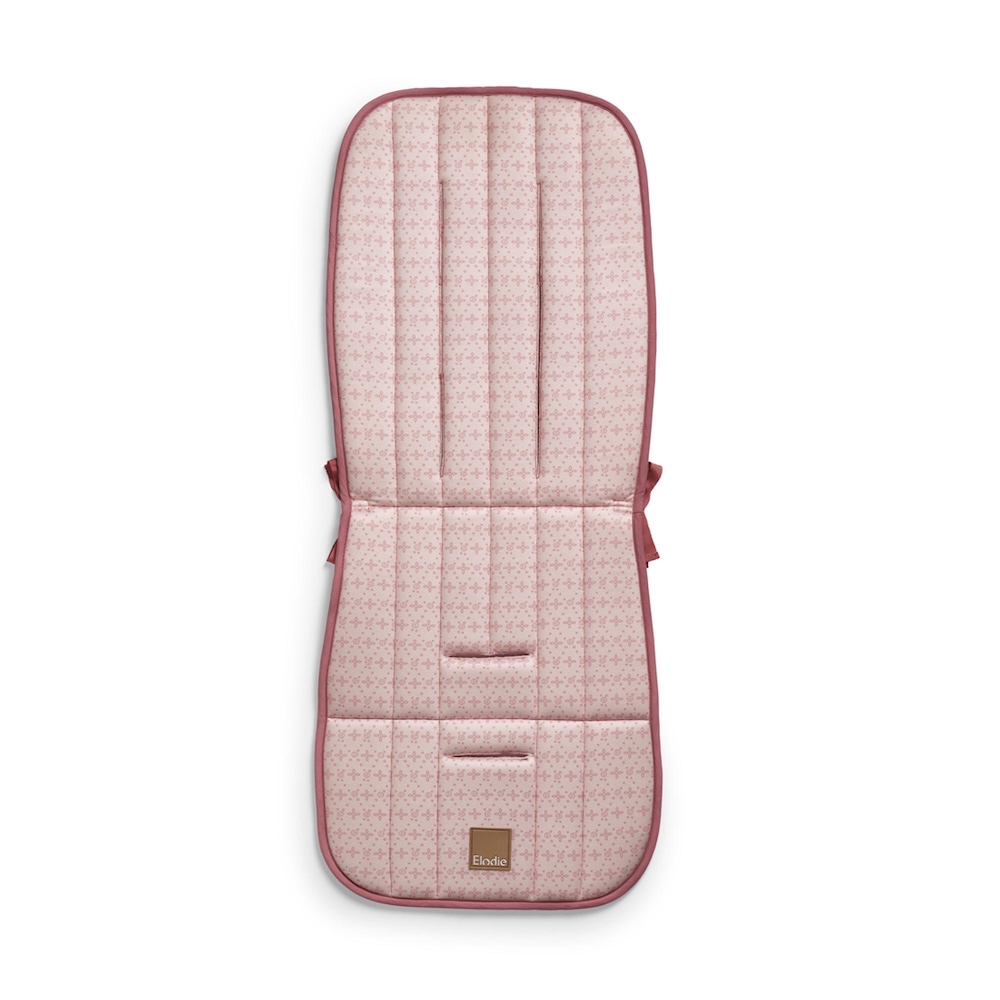 Elodie inlegkussen buggy omkeerbaar embroidery anglaise pink zomerkant
