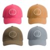Gray Label baseball cap smiley pet