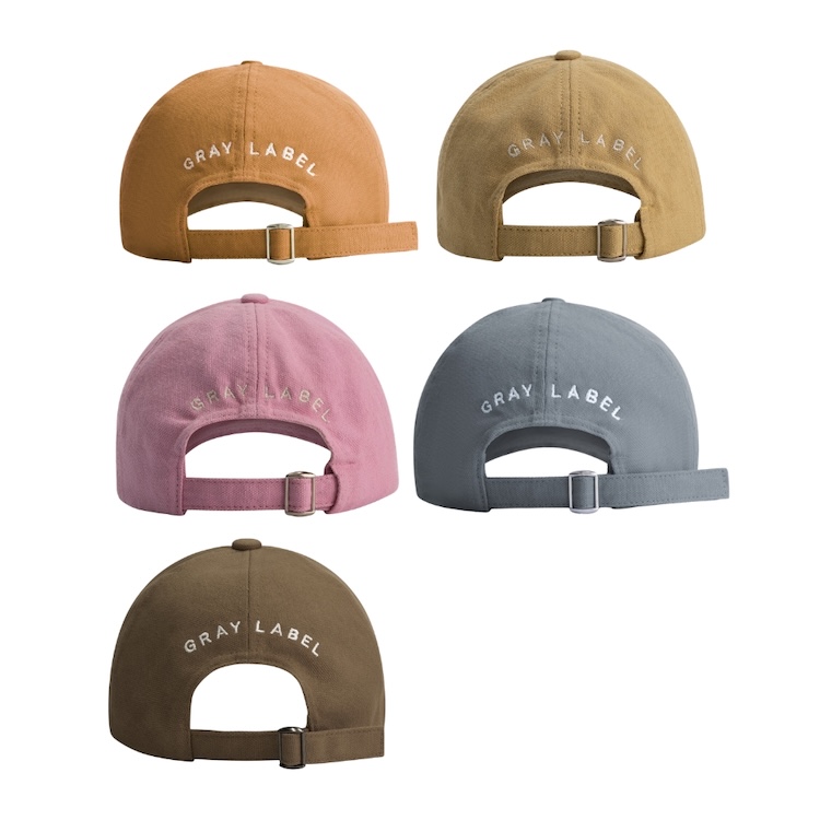 Gray Label pet baseball cap melon stone gray woody cookie bubblegum