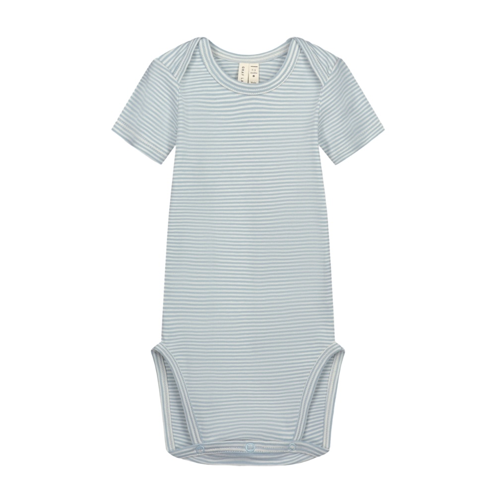 Gray Label romper korte mouw sky cream
