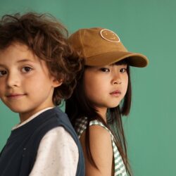 Gray label baseball cap peanut