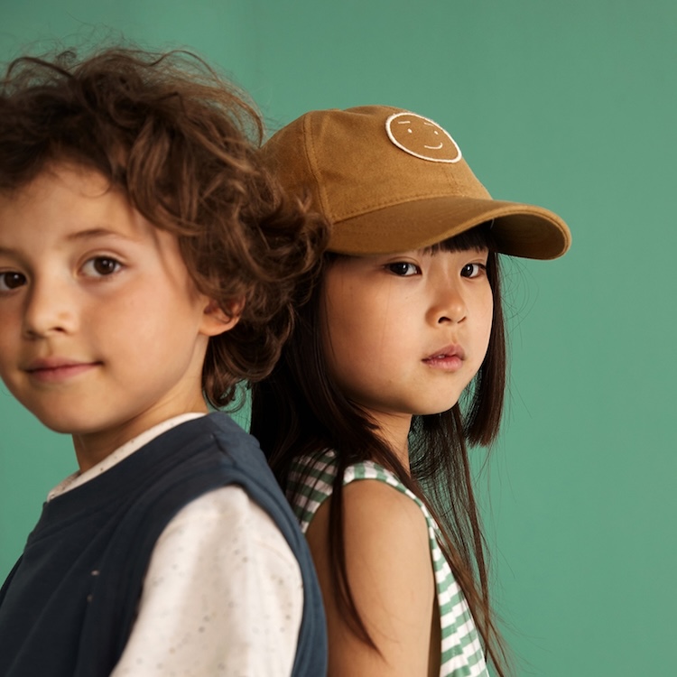 Gray label baseball cap peanut