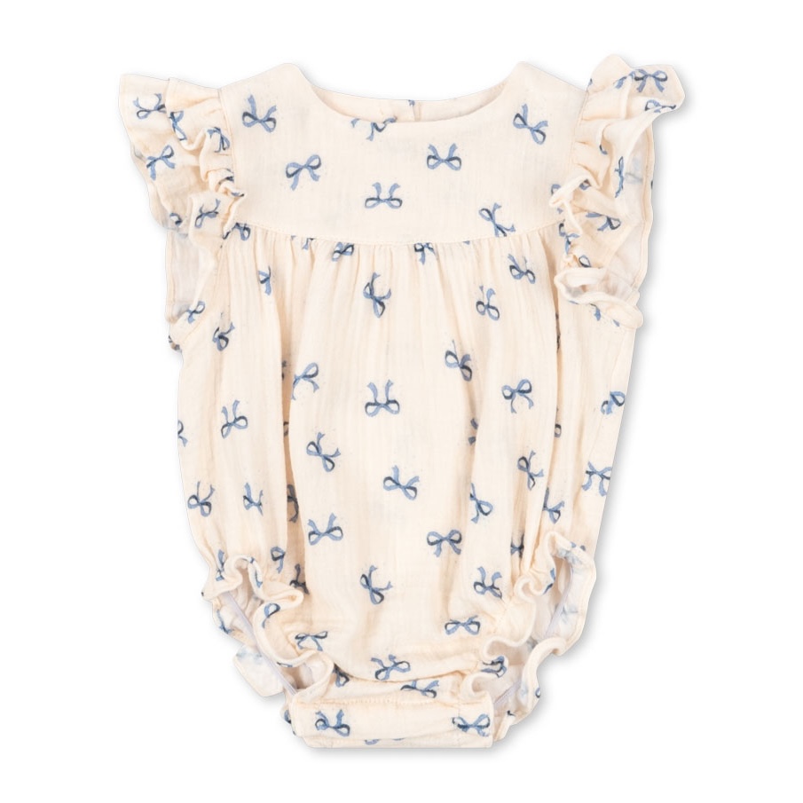 Konges Sløjd romper Coco bow bleu strikjes