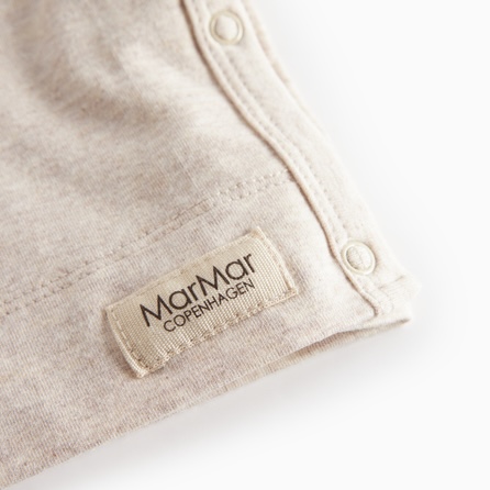 MarMar Copenhagen Tut wrap longsleeve light beige melange