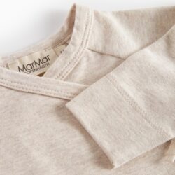 MarMar Copenhagen Tut wrap longsleeve light beige melange