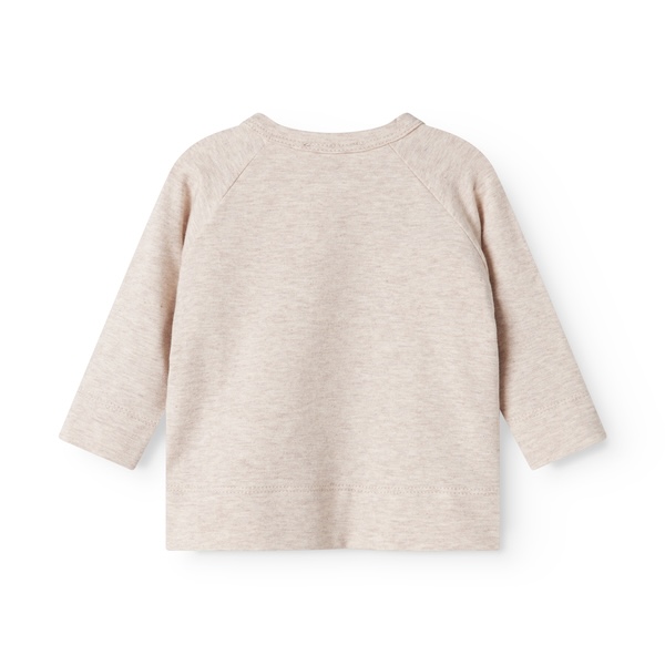 MarMar Copenhagen Tut wrap longsleeve light beige melange
