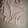 Mushie wiegdeken pointelle blush