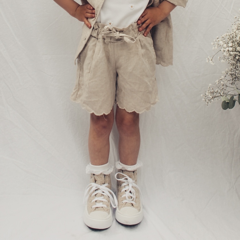 Two You Label korte broek Livy Linnen beach