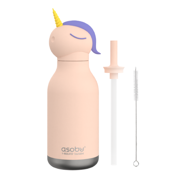 Asobu RVS drinkfles bestie unicorn