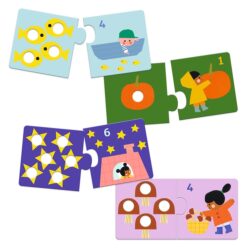 Djeco puzzel duo eerste cijfers