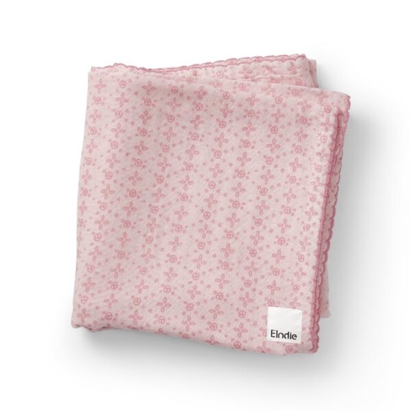 Elodie hydrofiel doek roze embroidery anglaise