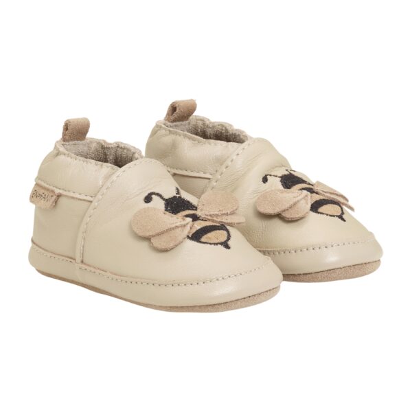 Enfant babyslofjes leer white pepper bee