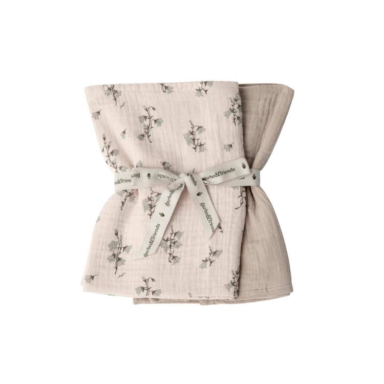 Garbo&Friends Muslin doek hydrofiele doek bluebell
