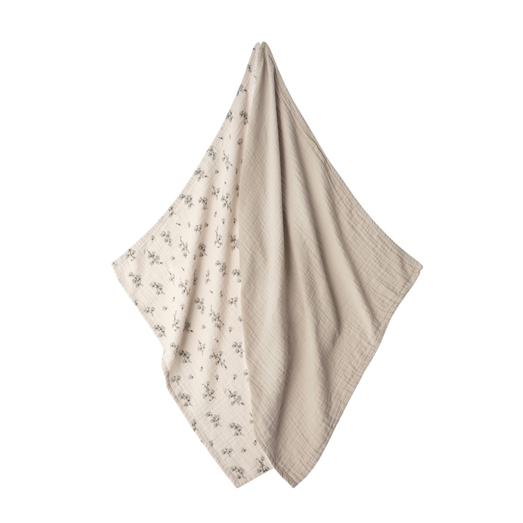 Garbo&Friends Muslin doek hydrofiele doek bluebell