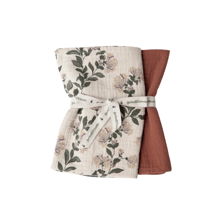 Garbo&Friends hydrofiele doek 2-pack honeysuckle