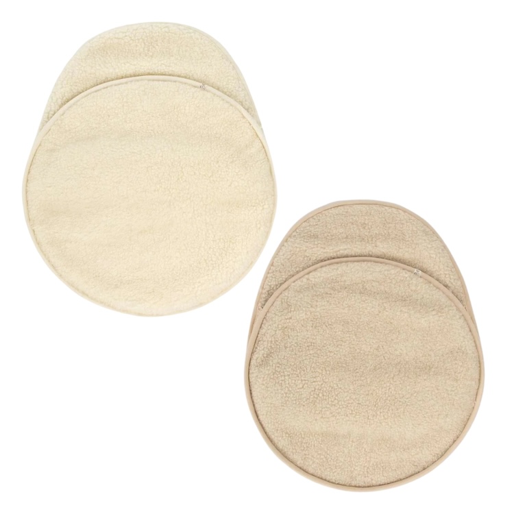 Kico Label voetenzak voor maxi-cosi 100% merinowol beige naturel