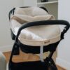 Kico Label voetenzak voor maxi-cosi 100% merinowol beige naturel