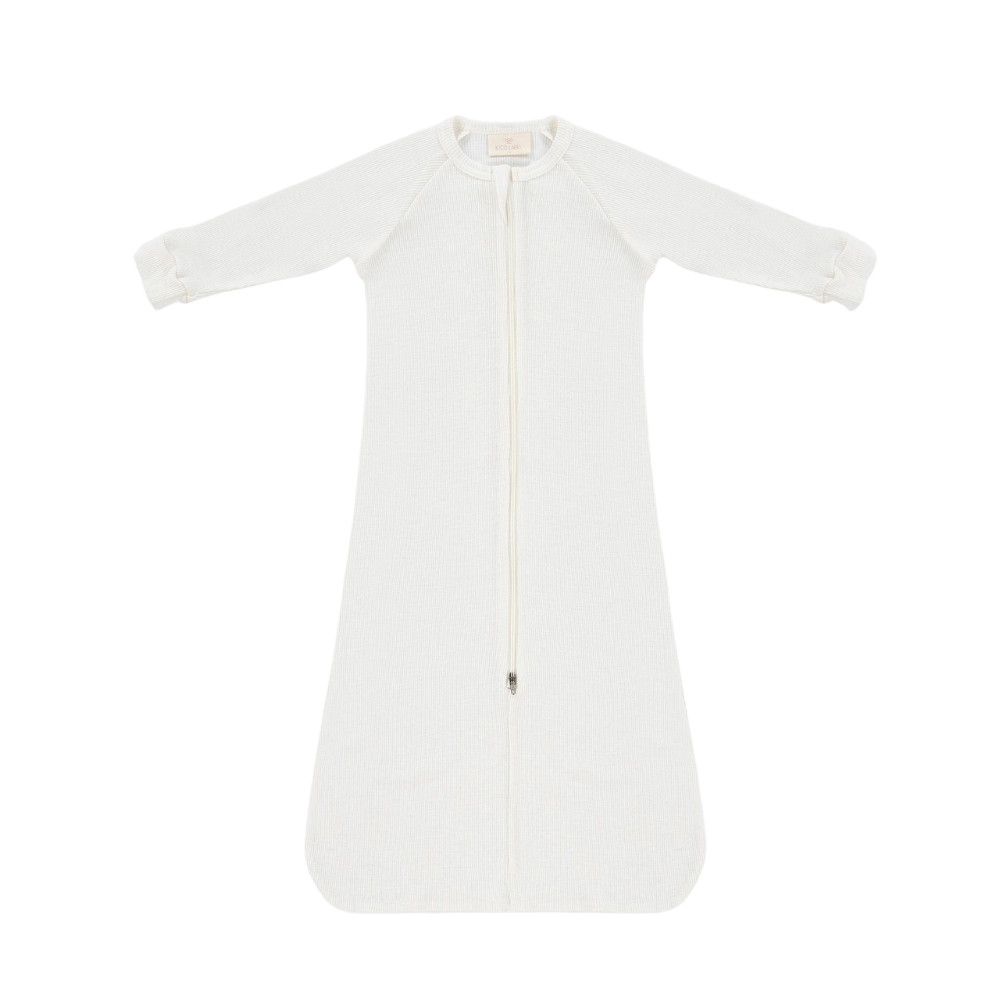 Kicolabel slaapzak merinowol beige 70 en 90 cm