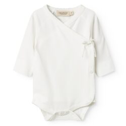 MarMar Copenhagen baby overslagromper belita gentle white