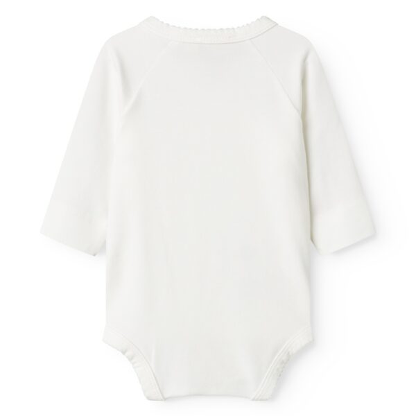 MarMar Copenhagen baby overslagromper belita gentle white