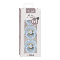 Bibs fopspeen try-it probeerverpakking 3 stuks blue maat 1