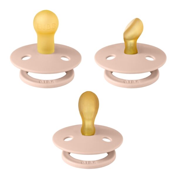 Bibs fopspeen try-it probeerverpakking 3 stuks blush maat 1