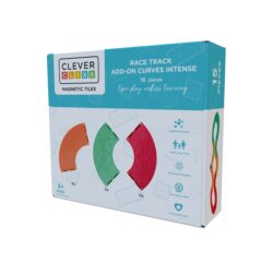 Cleverclixx uitbreidingsset bochten race track autobaan