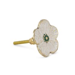 Doing Goods knop Faye flower bloem wit