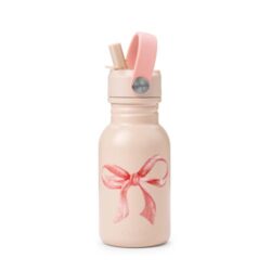 Elodie RVS drinkfles rosy bow print