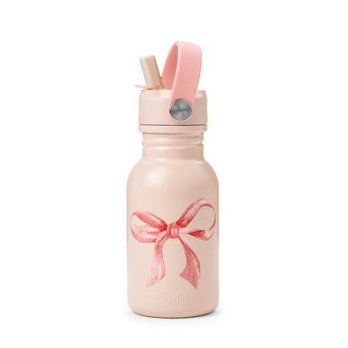 Elodie RVS drinkfles rosy bow print