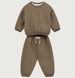 Gray Label joggingbroek 100% biokatoen fleece woody