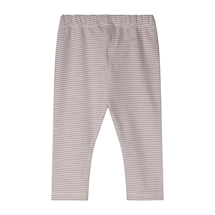 Gray Label legging gestreeot bio katoen berry-cream