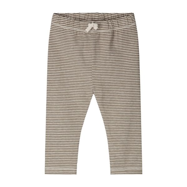 Gray Label legging gestreeot bio katoen woody-cream