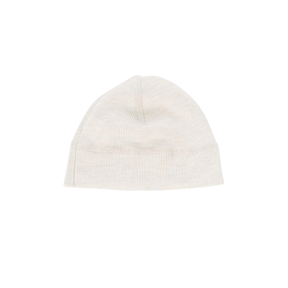 Kico Label babymutsje wit 100% merinowol