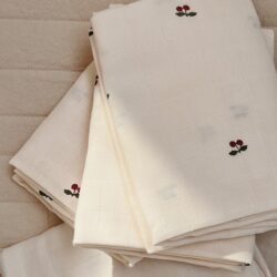 Konges Sløjd hydrofiele doeken 3-pack cherry