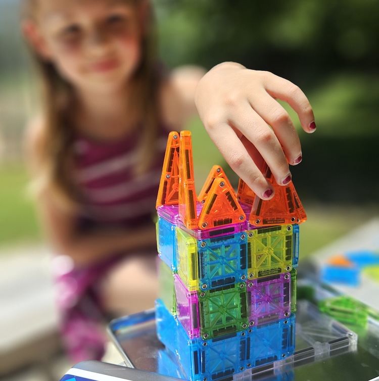 MagnaTiles travelset deluxe 55 stuks