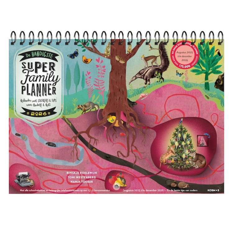 De handigste super family planner 2026