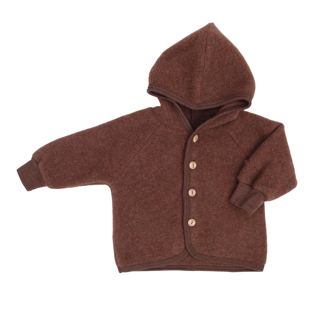 Engel Natur jasje 100% wolfleece cinnamon