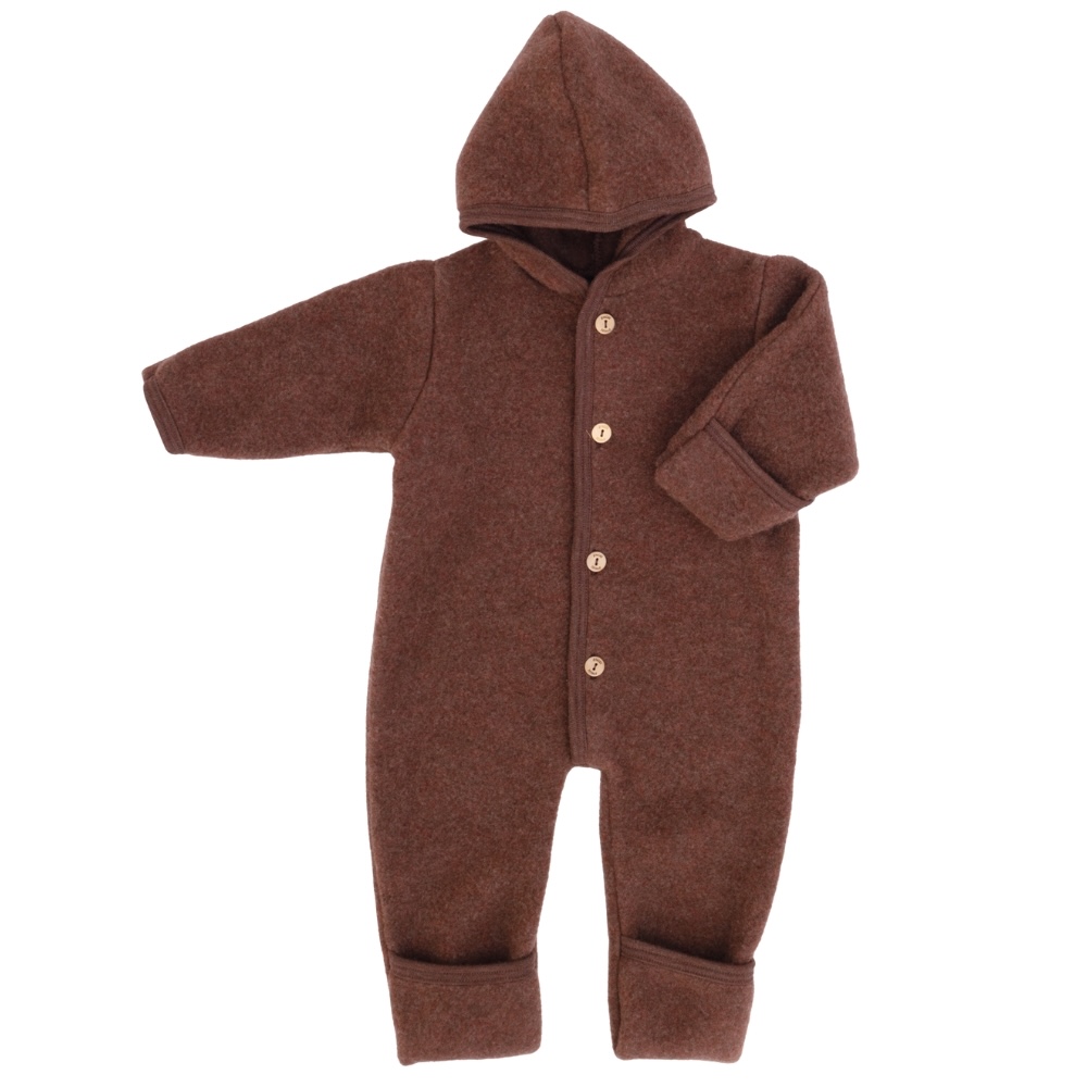 Engel Natur overall 100% wolfleece cinnamon