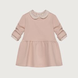 Gray Label baby jurk met drukknoopjes faded pink