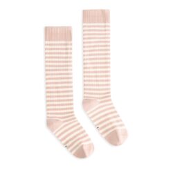 Gray Label hoge lange baby sokken faded pink