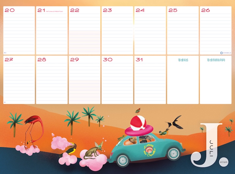 De handigste Super Familie Planner 2026