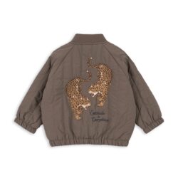 Konges Sløjd bomberjack juno walnut leopard
