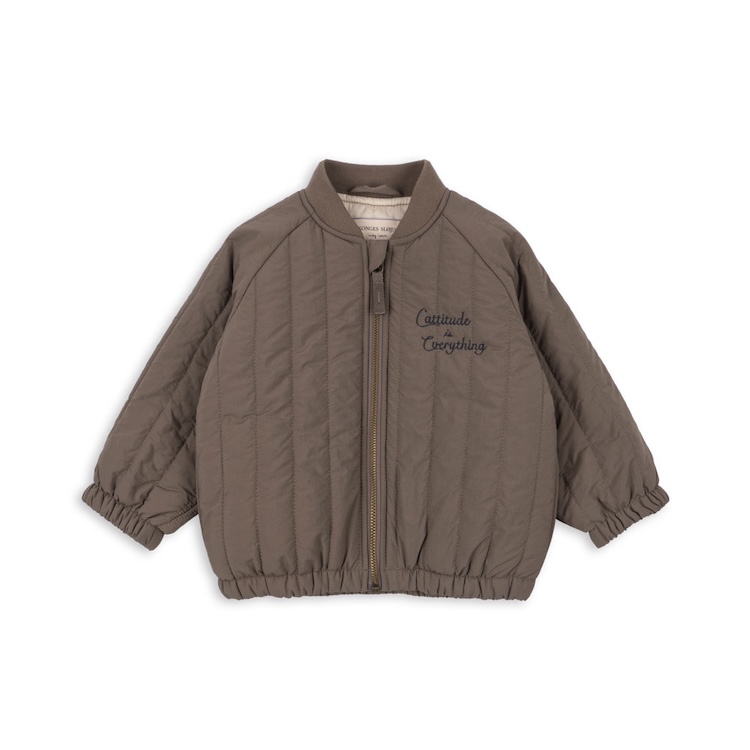 Konges Sløjd bomberjack juno walnut leopard