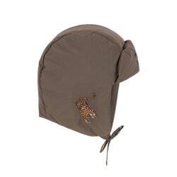 Konges Sløjd muts met oorflappen juno walnut