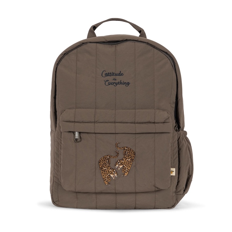 Konges Sløjd rugtas juno walnut leopard