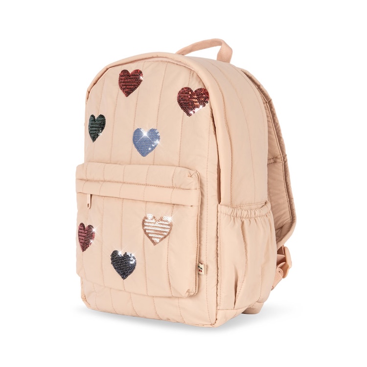 Konges Sløjd rugzak juno cameo rose hartjes